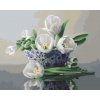 ZUTY Maľovanie podľa čísel - ZÁTIŠIE BIELE TULIPÁNY V MODROBIELEJ MISE (PIETER WAGEMANS) Rámovanie: bez rámu a bez vypnutia plátna, Rozmer: 80x100 cm ZUTY Maľovanie podľa čísel - ZÁTIŠIE BIELE TULIPÁNY V MODROBIELEJ MISE (PIETER WAGEMANS) Rámovanie: bez rámu a bez vypnutia plátna, Rozmer: 80x100 cm