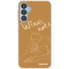 Picasee silikonový průhledný obal pro Samsung Galaxy A15 A156B 5G - Wine not Picasee silikonový průhledný obal pro Samsung Galaxy A15 A156B 5G - Wine not