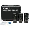 SIRUI Astra AF 50/ 75/ 100mm T1.8 1.33X Full Frame Anamorphic Cine Kit Sony E / Neutral Flare