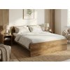 Textilomanie Posteľ ELISA 120 x 200 cm, dub artisan Rošt: S lamelovým roštom, Matrac: Matrac COCO MAXI 20 cm Textilomanie Posteľ ELISA 120 x 200 cm, dub artisan Rošt: S lamelovým roštom, Matrac: Matrac COCO MAXI 20 cm