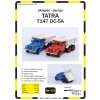Papierový model - Sklápač - dumper Tatra T147 DC-5A Papierový model - Sklápač - dumper Tatra T147 DC-5A