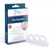 Gélový separátor pod prsty na chodidlo, CE zdravotná pomôcka Toes Separator ľavá Gélový separátor pod prsty na chodidlo, CE zdravotná pomôcka Toes Separator ľavá