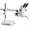 Kern Zoom-stereomikroskop OZM 903, trinokulárny, 7–45×, HSWF 10×23 mm, jednoramenný statív 430×385 mm so stolovou doskou, prstencové LED svet Kern Zoom-stereomikroskop OZM 903, trinokulárny, 7–45×, HSWF 10×23 mm, jednoramenný statív 430×385 mm so stolovou doskou, prstencové LED svet