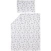 Meyco obliečky 100x135 cm, 40x60 cm GOTS floral Meyco obliečky 100x135 cm, 40x60 cm GOTS floral