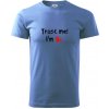 Trust me I´m Bc. / Ver mi som Bc. - Klasické pánske tričko vyššej gramáže - L ( Svetlomodrá ) Trust me I´m Bc. / Ver mi som Bc. - Klasické pánske tričko vyššej gramáže - L ( Svetlomodrá )
