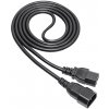 Napájecí kabel C14 / C15 1.8m AK-UP-06 Napájecí kabel C14 / C15 1.8m AK-UP-06