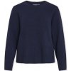 Vila Svetre Primia Knit - Navy Blazer Modrá Vila Svetre Primia Knit - Navy Blazer Modrá