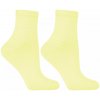 Dámske ponožky Strips - 35-38 / bledožltá Dámske ponožky Strips - 35-38 / bledožltá