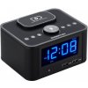 Multifunkčný budík s bezdrôtovým nabíjaním EMBERTON BODMIN, čierny EH50768 Multifunkčný budík s bezdrôtovým nabíjaním EMBERTON BODMIN, čierny EH50768