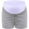 Bellybutton tehotenské šortky pre ženy sivé