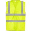 YOKO Hi Vis sieťovaná bezpečnostná vesta žltá YOKO Hi Vis sieťovaná bezpečnostná vesta žltá