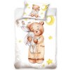 Obliečky do postieľky Medvedík a Zajačik 100x135/40x60 cm Obliečky do postieľky Medvedík a Zajačik 100x135/40x60 cm