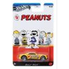 Hot Wheels: Tematické autíčko - Peanuts, žlté Hot Wheels: Tematické autíčko - Peanuts, žlté
