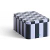 HAY Plechová dóza Tin Container Small, dark blue and lavender HAY Plechová dóza Tin Container Small, dark blue and lavender