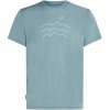 Icebreaker Merino Blend 125 Cool-Lite Sphere SS Tee Across the Peaks Men modrá Icebreaker Merino Blend 125 Cool-Lite Sphere SS Tee Across the Peaks Men modrá