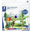 Farebné ceruzky, sada, šesťhranné, STAEDTLER 146 C, 24 rôznych farieb Farebné ceruzky, sada, šesťhranné, STAEDTLER 146 C, 24 rôznych farieb