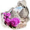 Foto fotografie diera na stenu Trulli domy 75x75 cm Foto fotografie diera na stenu Trulli domy 75x75 cm