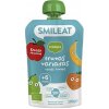 Smileat kapsička broskev, banán, jablko a hruška 6M+, BIO, 100 g Smileat kapsička broskev, banán, jablko a hruška 6M+, BIO, 100 g