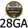 E-Cig Power NICHROME 80 odporový drôt 9 m, AWG 28 ga - 0,32 mm E-Cig Power NICHROME 80 odporový drôt 9 m, AWG 28 ga - 0,32 mm