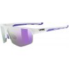 Brýle UVEX Axos Set White Matt/Mir.Purple S3 / S0 Brýle UVEX Axos Set White Matt/Mir.Purple S3 / S0