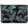 Oxylady Kozmetická taška plochá Dark leaves Oxylady Kozmetická taška plochá Dark leaves