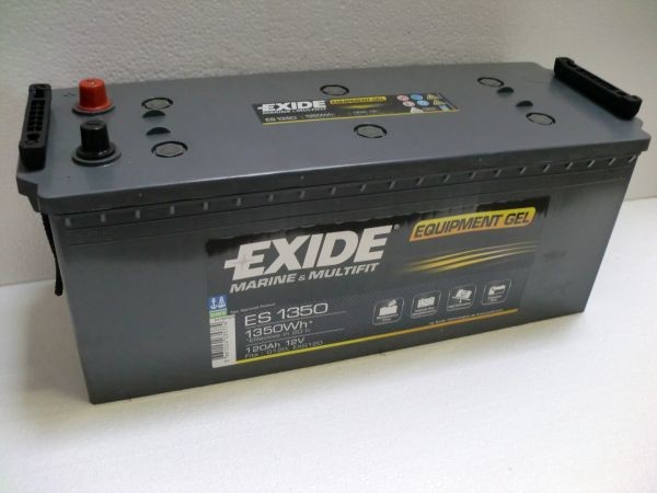 Exide Equipment Gel 12V 120Ah 620A ES1350