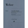 Concertino op. 26 for Clarinet and Orchestra Piano reduction
