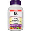 Webber Naturals Vitamín B6 100mg 90tbl Webber Naturals Vitamín B6 100mg 90tbl