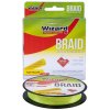 WIZARD ŠNÚRA BRAID FLUO ŽLTÁ 135m 0,10mm 9,13kg
