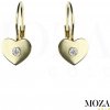 MOZA gold Náušnice srdiečko MG2011 Farba Zlata: žlté Au MOZA gold Náušnice srdiečko MG2011 Farba Zlata: žlté Au