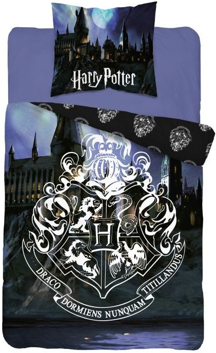 Detexpol Obliečky Harry Potter Hrad Bavlna 140x200 70x80