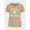 PitBull West Coast Dámské triko LOVE PB pískové
