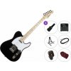 Pasadena TL-10 Premium SET Black Elektrická gitara Pasadena TL-10 Premium SET Black Elektrická gitara
