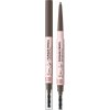 Eveline Cosmetics Brow & Go! vodeodolná ceruzka na obočie s kefkou 2 v 1 Taupe 4 g Eveline Cosmetics Brow & Go! vodeodolná ceruzka na obočie s kefkou 2 v 1 Taupe 4 g