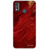 Picasee silikónový prehľadný obal pre Honor 9X Lite - Red Picasee silikónový prehľadný obal pre Honor 9X Lite - Red
