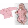 Pletený svetrík s volánikom Girl, Baby Nellys, púdrovo ružová, veľ. 62 Pletený svetrík s volánikom Girl, Baby Nellys, púdrovo ružová, veľ. 62