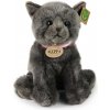 Rappa Plyšová mačka sivá 25 cm ECO-FRIENDLY Rappa Plyšová mačka sivá 25 cm ECO-FRIENDLY