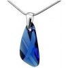 For You Prívesok Swarovski elements krídla modrý Capri Blue 18088