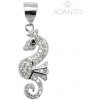 ADANITO EFP0001113 - Strieborný prívesok morský koník so zirkónmi ADANITO EFP0001113 - Strieborný prívesok morský koník so zirkónmi