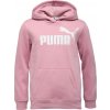 Puma Essentials No.1 Logo Hoodie FL G ružová Puma Essentials No.1 Logo Hoodie FL G ružová