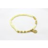 Yvon Korálkový náramok Natural Gold Yvon Korálkový náramok Natural Gold