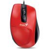 Genius Myš DX-150X 31010231101, 1000DPI, optická, 3tl., drátová USB, červená Genius Myš DX-150X 31010231101, 1000DPI, optická, 3tl., drátová USB, červená