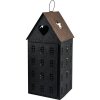 Vianočný domček BRONZE kov čierna/bronzová 24x24x53 cm väčší Vianočný domček BRONZE kov čierna/bronzová 24x24x53 cm väčší