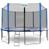 INLEA PREMIUM Jump Trampolína 400 cm s vonkajšou ochrannou sieťou - modrá INLEA PREMIUM Jump Trampolína 400 cm s vonkajšou ochrannou sieťou - modrá