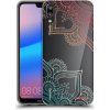 Picasee silikónový prehľadný obal pre Huawei P20 Lite - Kvetinový vzor Picasee silikónový prehľadný obal pre Huawei P20 Lite - Kvetinový vzor