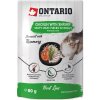 Kapsička Ontario kuře a krevety v omáčce 80g Kapsička Ontario kuře a krevety v omáčce 80g