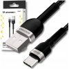 Kábel Wozinsky WNBAC2 USB-A / USB-C 2.4A 2 m - čierny Kábel Wozinsky WNBAC2 USB-A / USB-C 2.4A 2 m - čierny
