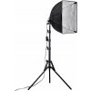 Softbox 40x40CM 45W 3000-6500K Farebná teplota a jas Regulovať Softbox 40x40CM 45W 3000-6500K Farebná teplota a jas Regulovať