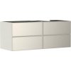 Hansgrohe Xevolos E Umývadlová skrinka 137x56x55 cm, 4 zásuvky, matná béžová/metalická béžová 54240790-HG Hansgrohe Xevolos E Umývadlová skrinka 137x56x55 cm, 4 zásuvky, matná béžová/metalická béžová 54240790-HG