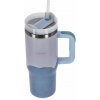 MIAU Termohrnček so slamkou 1,18L - Modrá MIAU Termohrnček so slamkou 1,18L - Modrá